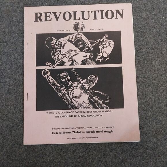 Zimbabwe 1976 & 1978 ZANU & UANC Revolution Africa Official Organ Magazines - Picture 11 of 16